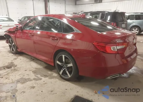 2018 Honda Accord Sport from USA, damaged, VIN 1HGCV1F39JA002803